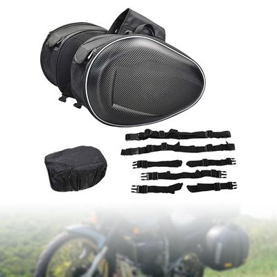 Motorcycle Saddlebags Panniers Zipper Closure Side Pannier Bags Luggage Bag Travel