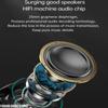 Spherical Bluetooth Speaker LED Digital Dual Alarm Clock with Voice Call Portable Wireless Audio Device for Home Bedroom