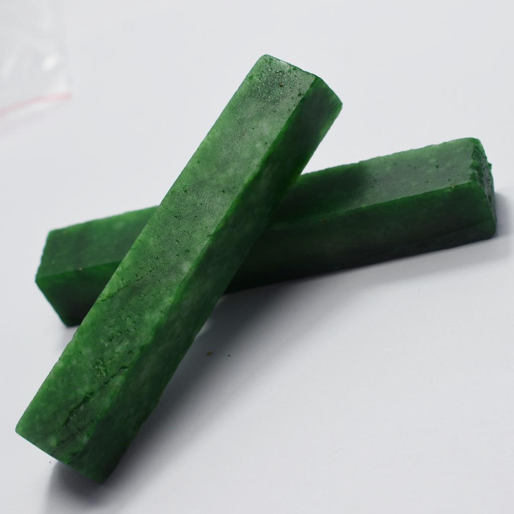 Natural Green Emerald Loose Gemstone 293.30 Ct Pair Rough Uncut for Lapidary and Gem Collections