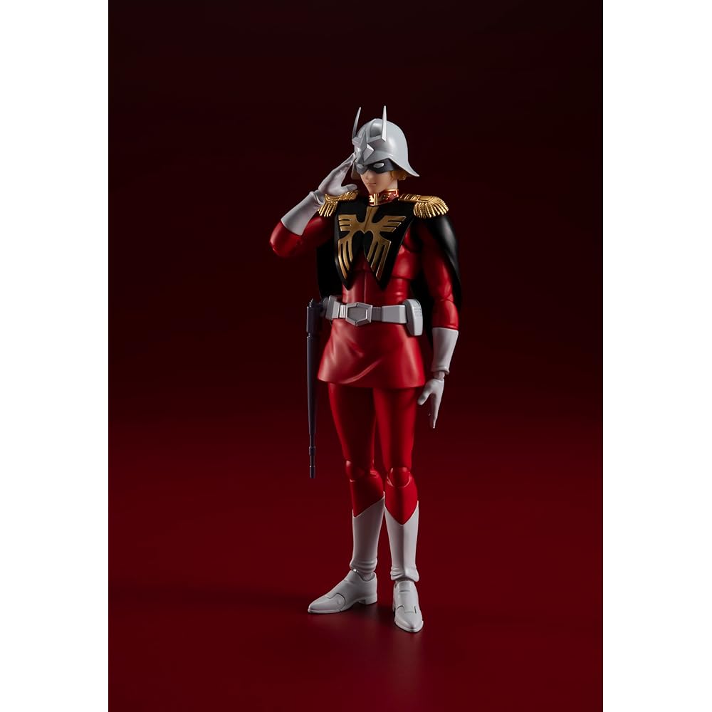 TAMASHII NATIONS S.H. Figuarts Mobile Suit Gundam Char Aznable 155mm PVC ABS Painted Action Figure