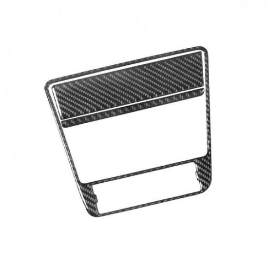 3Pcs Carbon Fiber Center Storage Cover Trim For Volkswagen Tiguan 2013-2017
