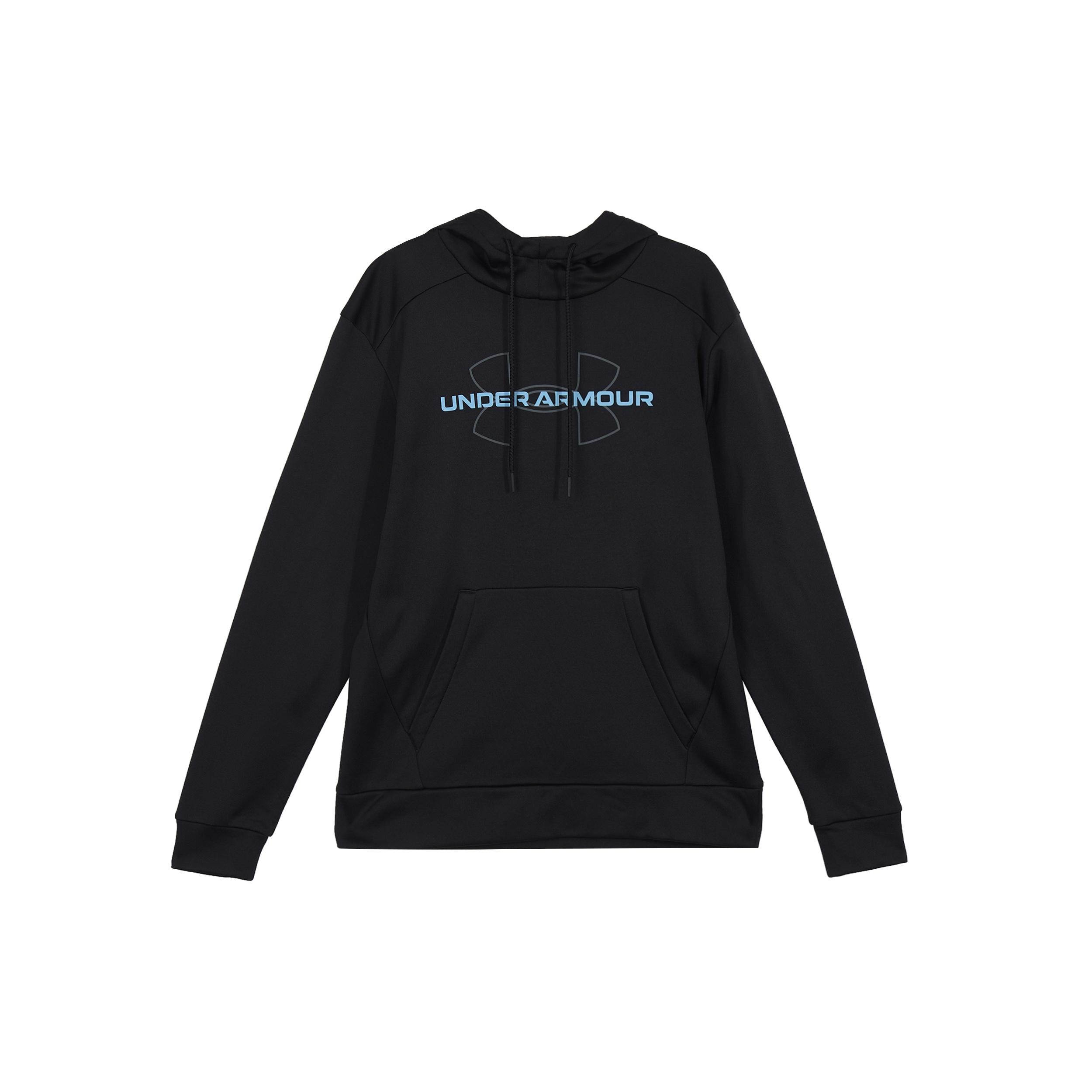 Under Armour Fleece Lockup Hoodie Black Men s 1373356-001 L