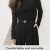"Retro Korean Style Multi-Color Thin Fashion Belt"