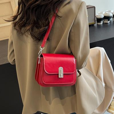 Women's Bags  Autumn New Fashion Versatile Small Square Handbags Korean Simple Single Shoulder Crossbody Bag Wedding Pouch