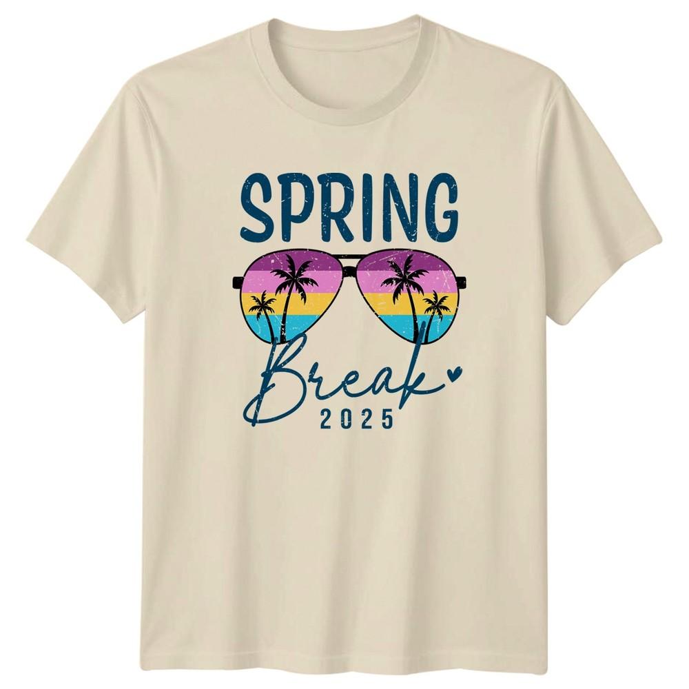 Spring Break 2025 TShirt College Vacation Travel Gift For Him And Her