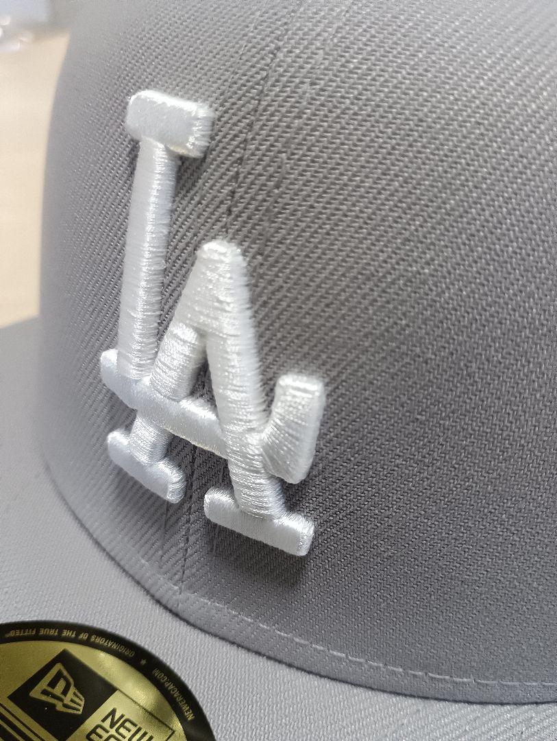 

[USED] LA 59FIFTY Gray Cap 7 3/8