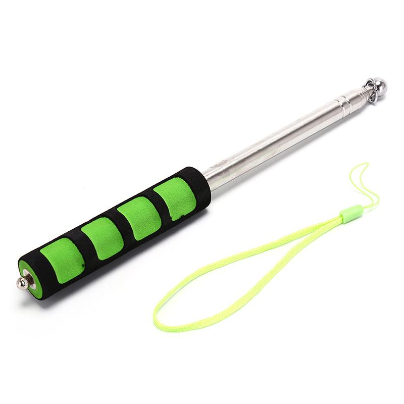 1.2m Telescopic Tour Guide Flag Pole - 6-Section Stainless Steel Flagpole with Foam Grip for Walking Tours &Outdoor Activities
