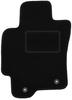 Driver's Mat Black For: Jaguar X-Type Estate, Station Wagon, Sedan (2001-2009)