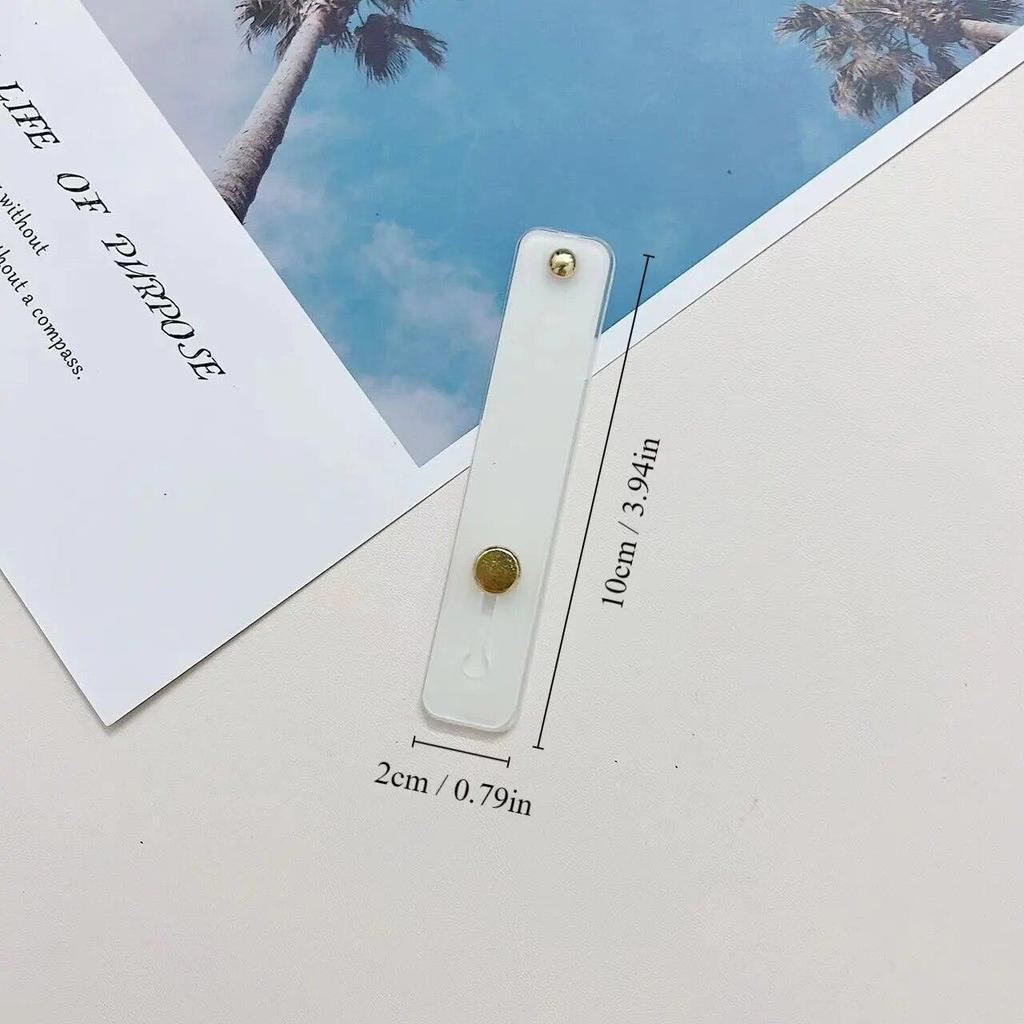 1PC Finger Wristbands Lazy Phone Holders Back-to-back Tabletop Accessories Folding And Sliding Phone Case Holders