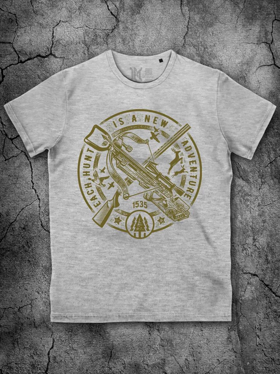 Hunter Men s T-shirt Printed with Hunter Cotton XL