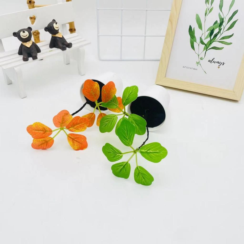 Plant Curved Green Bonsai For Wedding Decor And Photography Decorative Props