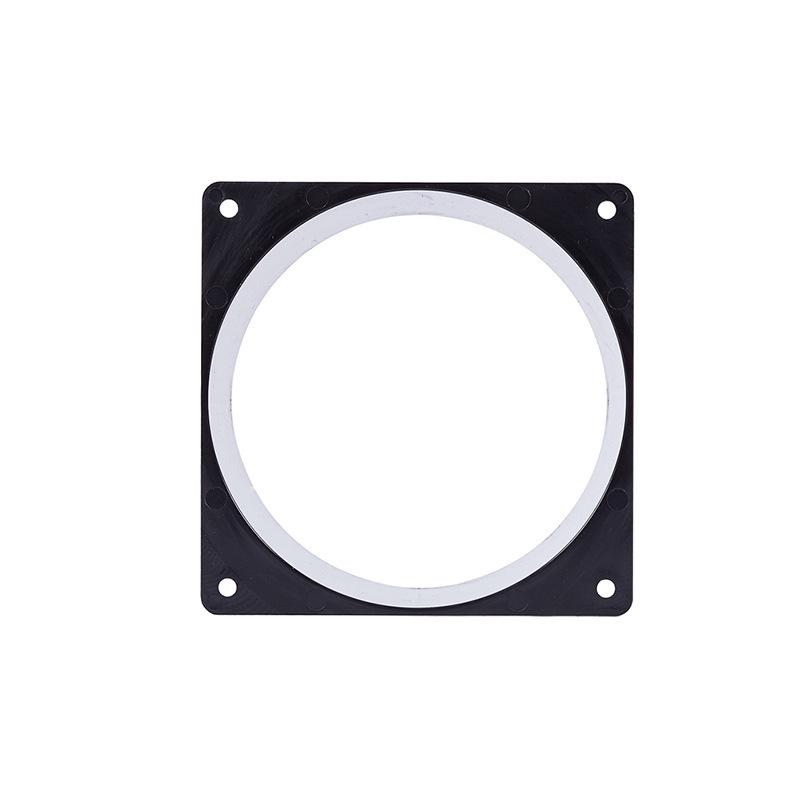 #75 Quadratischer Bodenflansch ABS Elektrischer Kühlventilator Luftauslass