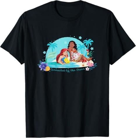 Princess Connected By The Ocean Ariel Moana Tshirt Size S 4xl S