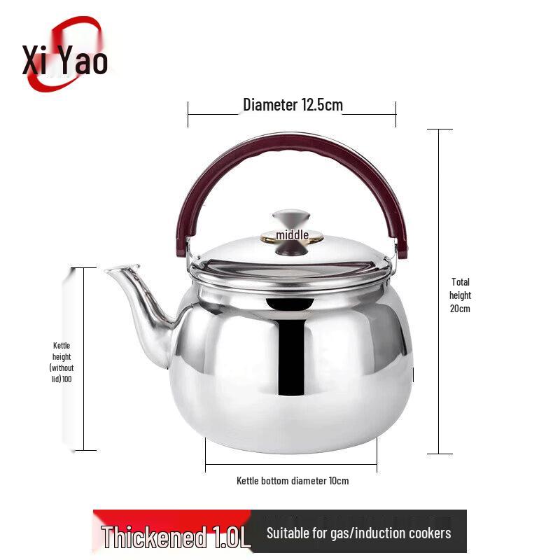 Thickened 316 Stainless Steel Commercial Kettle & Soup Pot
