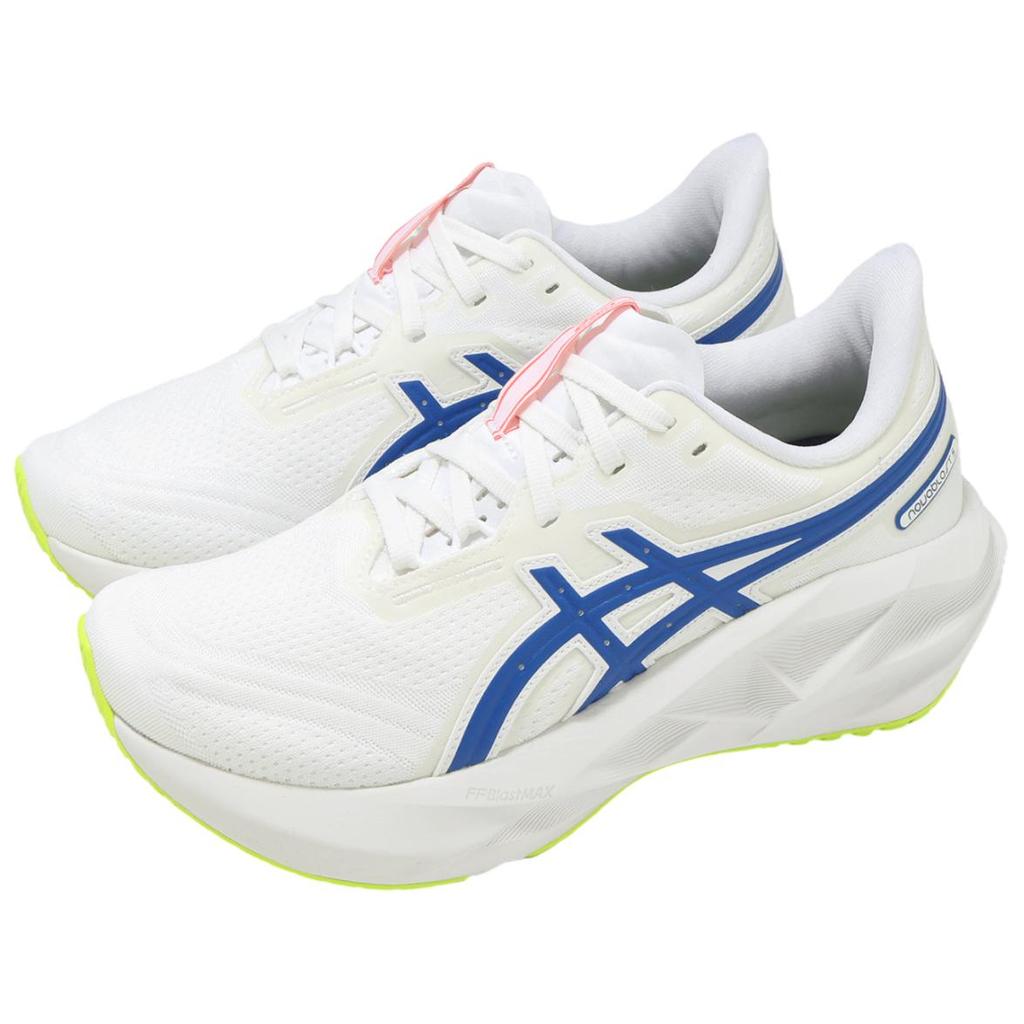 ASICS NOVABLAST 5 Abrasion Resistant Breathable Support Long Distance Running Sprint Running Shoes Women's White Sneakers 1012B909-100