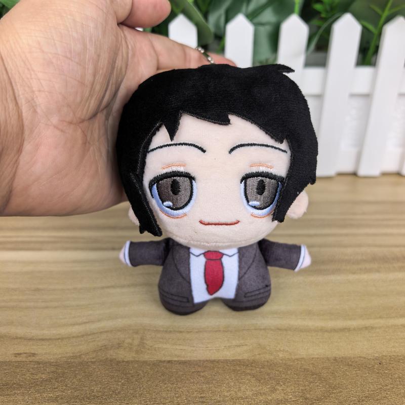 11Cm Plush Witty Large Eyes Costume Gaming Character Adachi Tohru Snuggly Buddy Handbag Hanging Tag Manga Cartoonish Stuffed Doll Plushie Tag