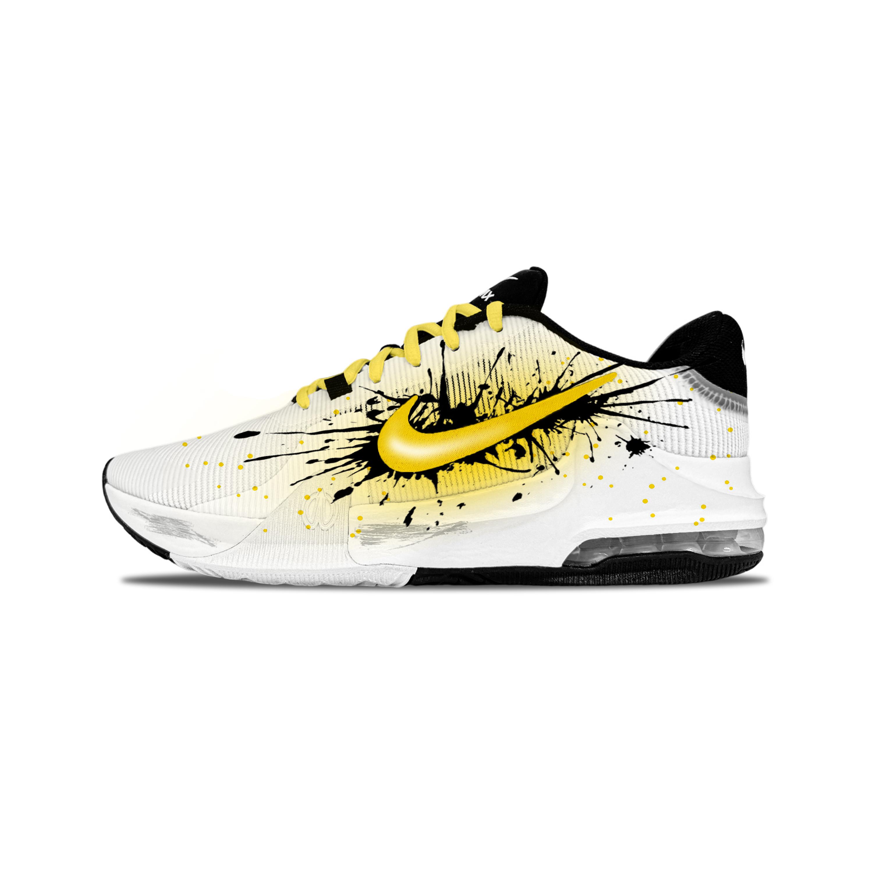 

Nike Air Max Impact 4 Fireworks Venom Slip Resistant Slip Resistant Low top Basketball Shoes Men s Bright Yellow DM1124-103(Team282-) 45