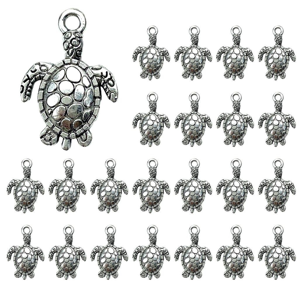 Set of 100 Multipurpose Oceans Inspired Jewelry Charm Sea Themed Ornaments Fashionable Earring Necklace Accessories