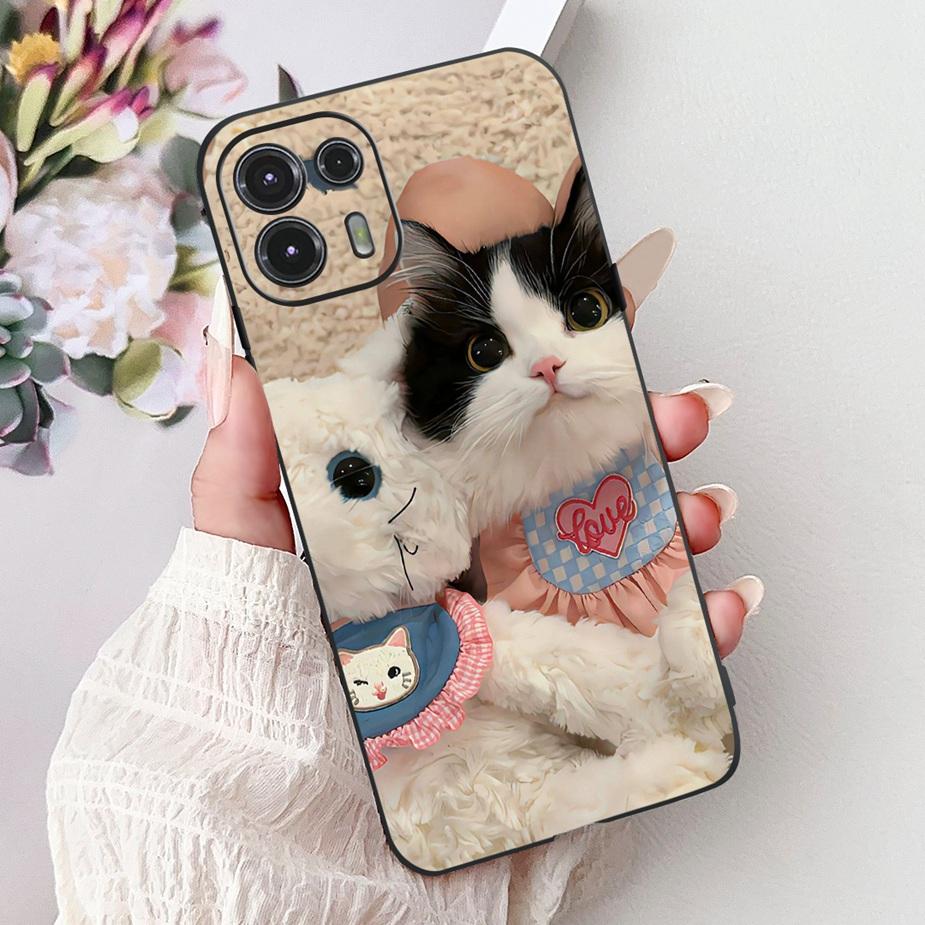 For Motorola Moto Edge 20 Lite Case XT2139-1 Cute Painted Cover Soft TPU Phone Case For Motorola Edge 20 Pro Edge20 Fusion Shell