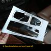 Chromium Electroplating Center Console Gear Box Panel Cover Trim for X5 E70 2010 2013