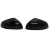 Rear View Mirror Cover Trim Side Door Wing Mirror Housing For Ford Fiesta MK8 2019-2024