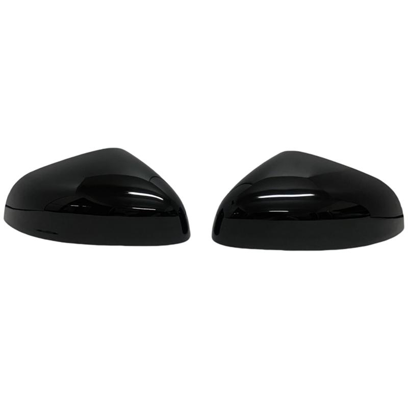 Rear View Mirror Cover Trim Side Door Wing Mirror Housing For Ford Fiesta MK8 2019-2024