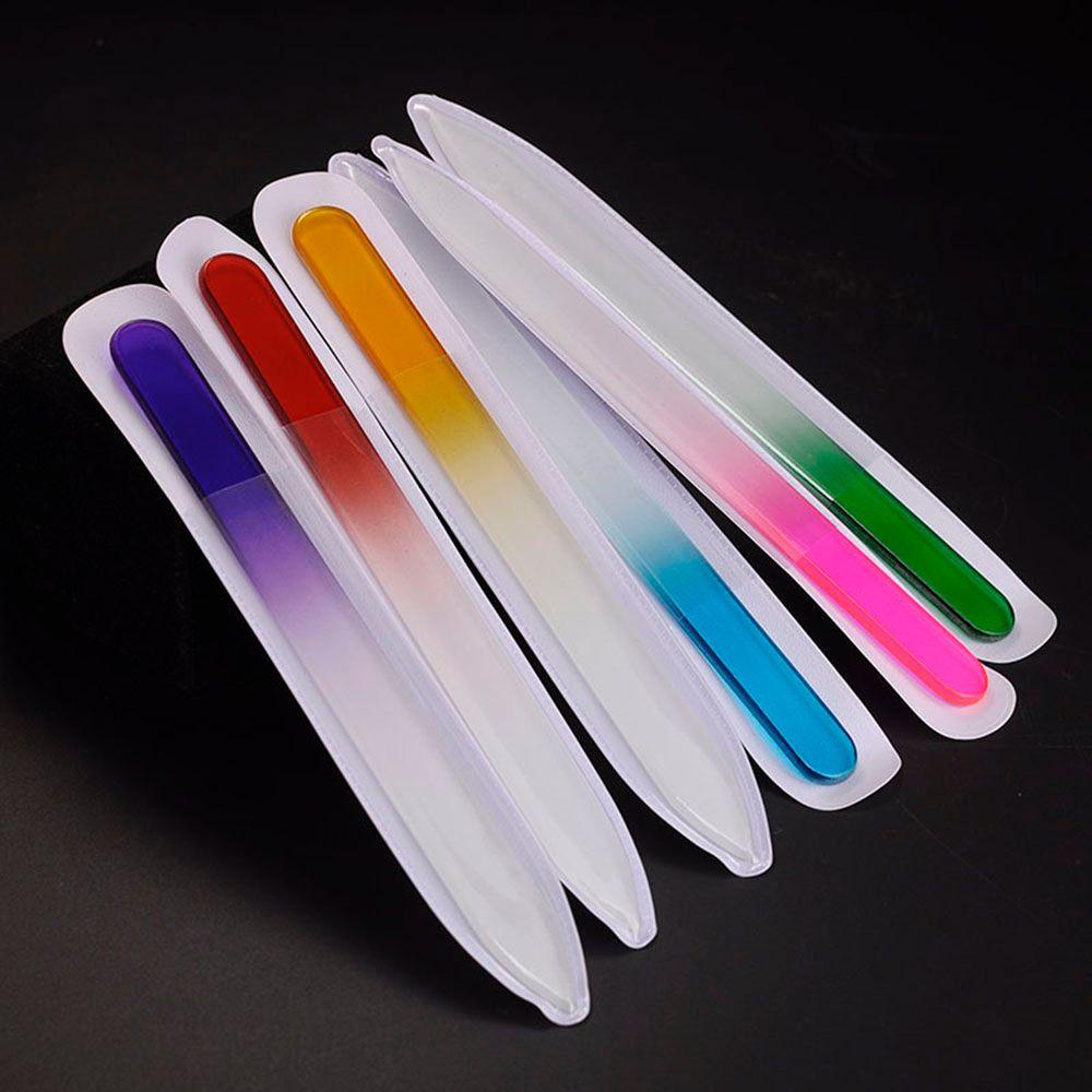 Sale Beauty Pro Tool Manicure Device Crystal Glass File Buffer Nail Art Files
