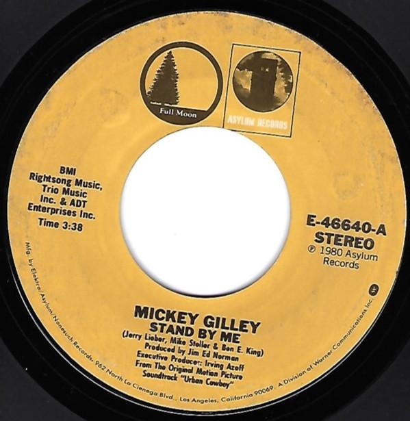 

7inch Record MICKEY GILLEY THE UNSTRUNG HEROES Stand By Me Cotton Eyed Joe E46640 Asylum Records 1980 US CountryFolk Used