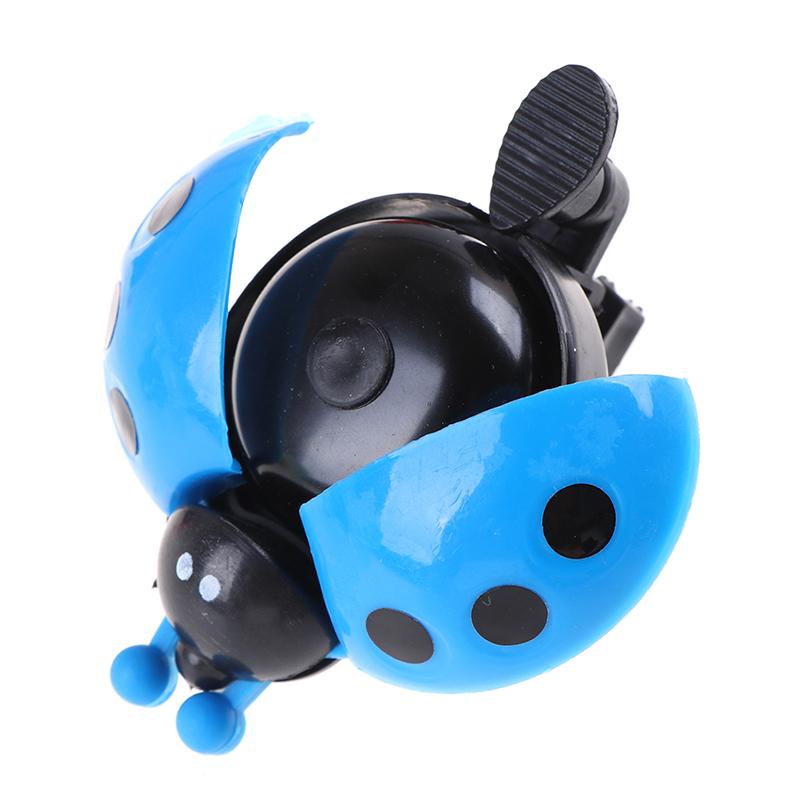 1Pc Bicycle Ladybug Bell Cartoon Cycling Bell Lovely Kids Bike Ride Alarm Horn