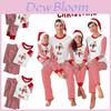 Weiche, bequeme Weihnachts-Pyjamas für die ganze Familie Hochwertiges Polyester für Herren, Damen, Kinder
