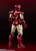 TAMASHII NATIONS Avengers Iron Man Mark VI EDITION Approximately 150mm PVC ABS Painted Movable Figure S.H.Figuarts - "BATTLE DAMAGE" - & & Die-cast
