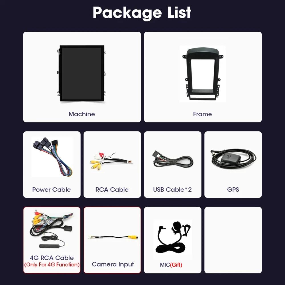 9.7" Android 12 Radio For Chevrolet Captiva ICH 1 2006 - 2011 Multimedia Player 2din GPS Navigation Carplay Auto Stereo