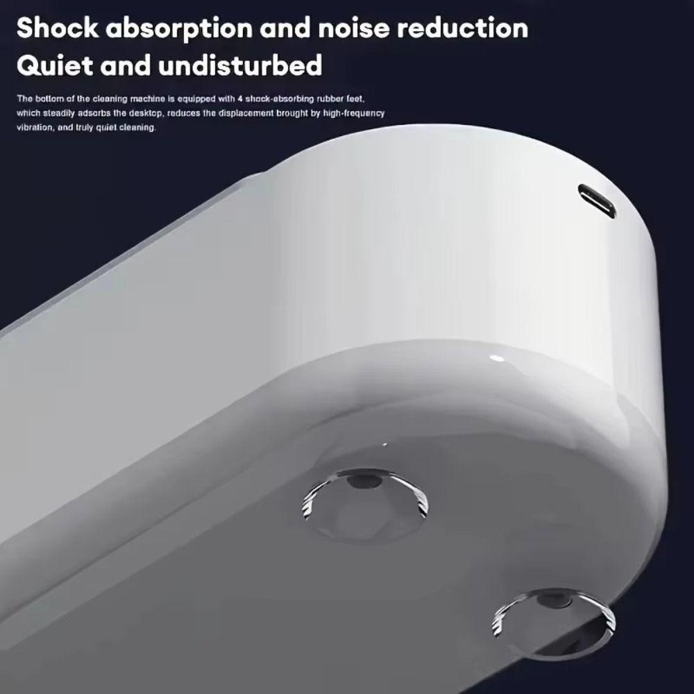Limpador Portátil de Alta Frequência Controle Sem Fio Mini Máquina de Lavar Limpeza de Óculos