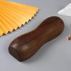 Rosewood Red Pear Neck Protection Wooden Massage Pillow
