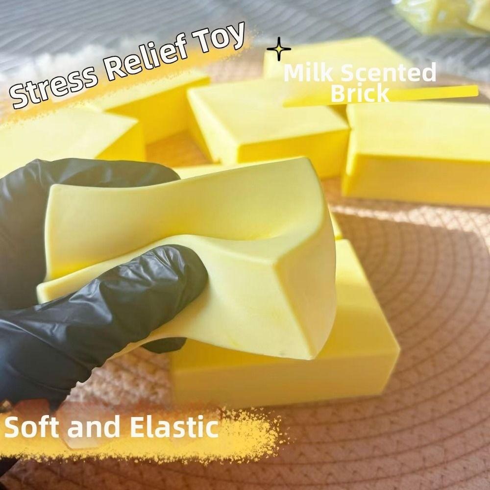 Creative Butter Cookies Slow Rebound Toys Moist Feel Butter Cookies Pinch Toy  Party Decoration
