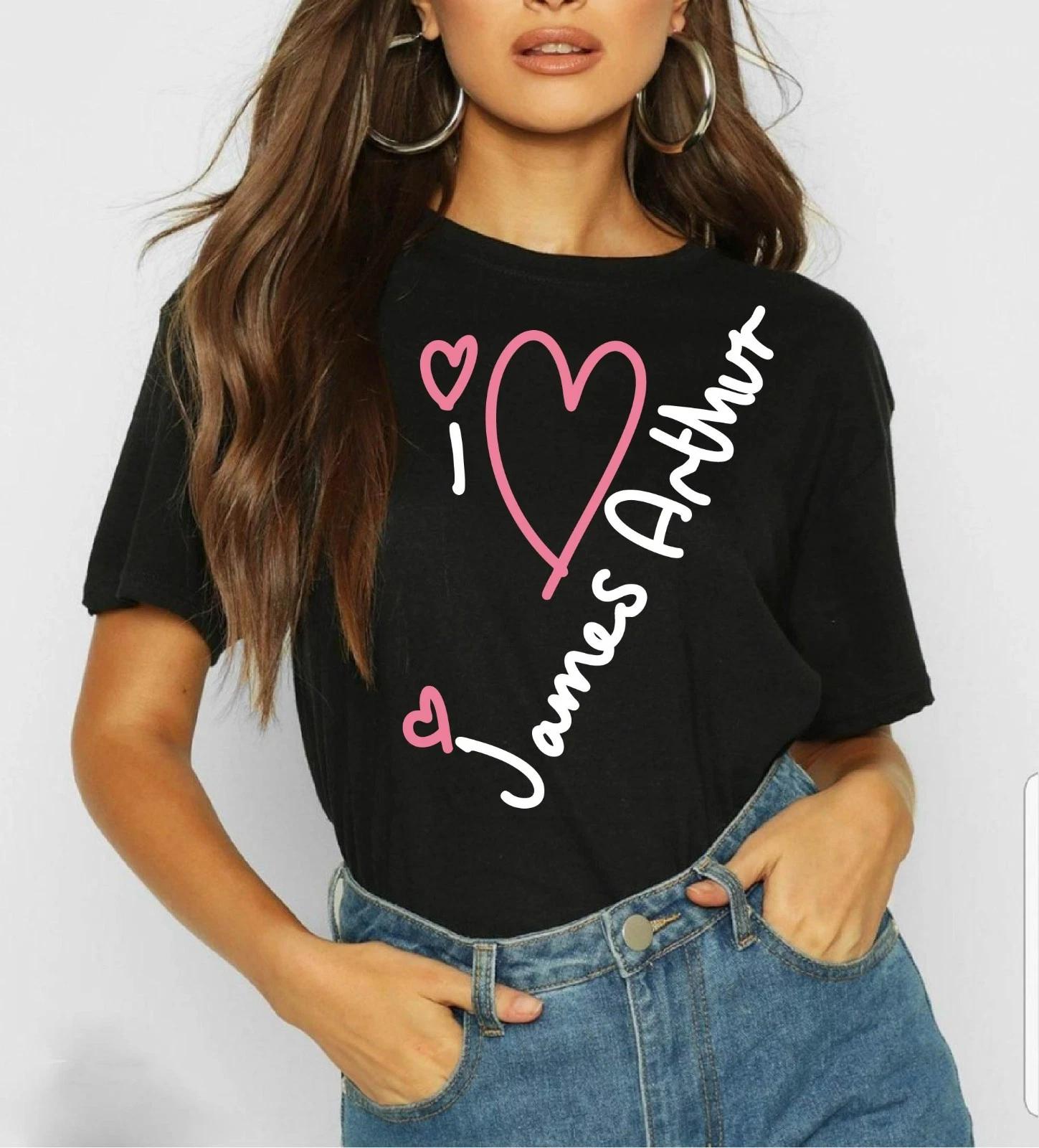 James Arthur T-shirt black The Pisces World tour 2026 S