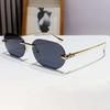 Zinc Zinc Alloy Men Polarized Sunglasses Lightweight Women Anti-UV Eyewear Anti Blue Light Glasses  Outdoor