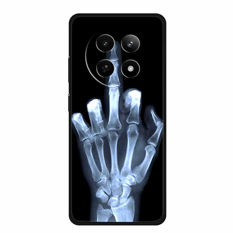 For Realme 13+ 5G Case Animals Soft Silicone TPU Phone Cases Back Cover For OPPO Realme 13 Plus 5G RMX5002 Wolf Protector Coque