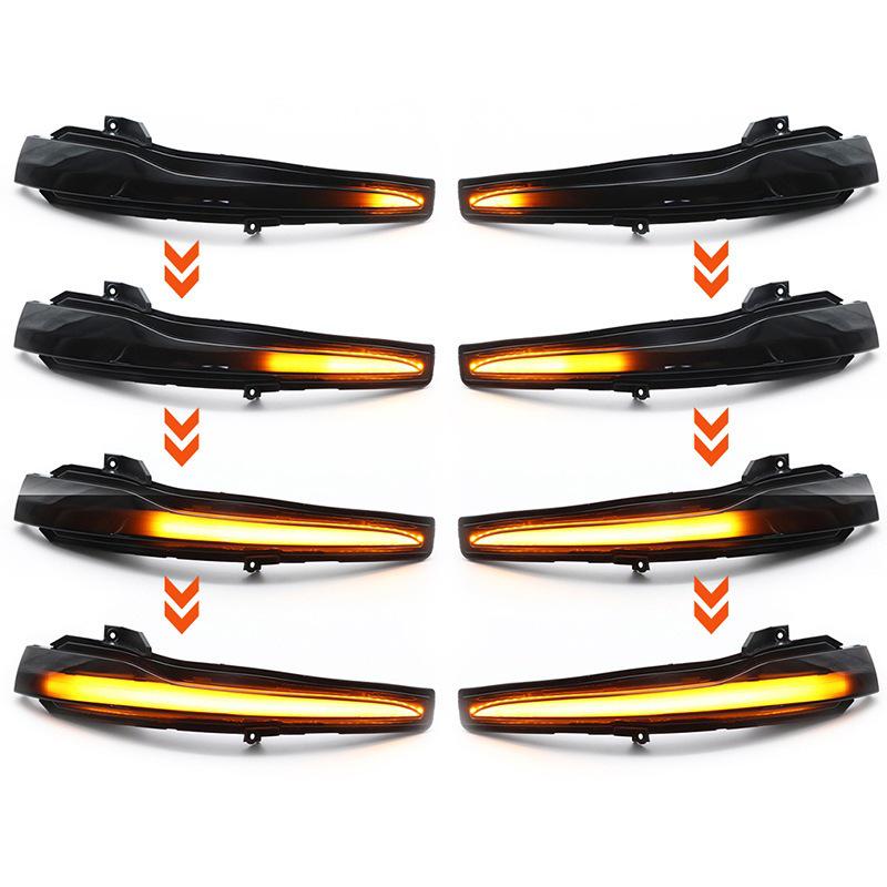 

LED Sequential Turn Signal for Mercedes-Benz C, E, S, V-Class, X253 GLC, W205, W213, W222 Rearview Mirror Aviation Aluminum