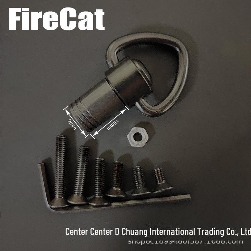 MLOK & KeyMod Rail QD Quick Release Clip for RSA Strap, GBB, 20mm Base Accessories