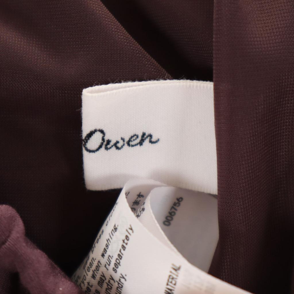 Mila Owen Wrinkle-free Easy Pants Purple Women Used