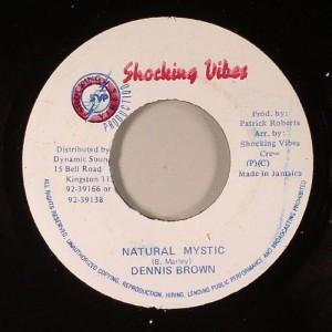

7-дюймовая пластинка ДЕННИС БРАУН - Natural Mystic НИКАКОЙ Shocking Vibes 1992 Ямайка Регги, Ска и Даб Б/У