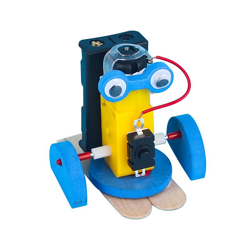 DIY Student Science Kit: Self-Assembly Walking Robot Puzzle