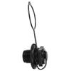 23.9mm Black Plastic Inflatable Fishing Boat Replacement Air Valve