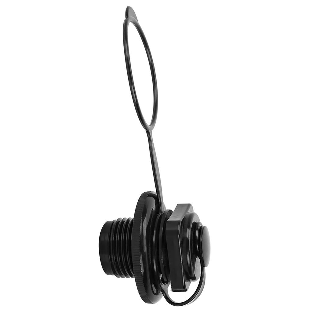 23.9mm Black Plastic Inflatable Fishing Boat Replacement Air Valve