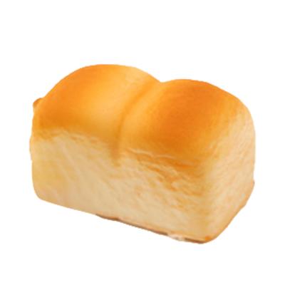 Slow-Rising Bread Squeeze Toy with Milky Smell Soft PU Fidget Keychain Realistic Texture Stress Relief Decompression Gadget for Kids Adults