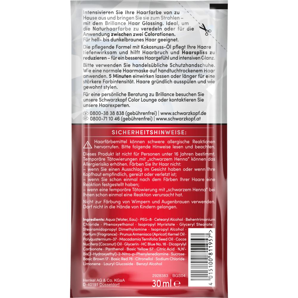 Schwarzkopf Color Shine Treatment Glossing Chocolate Brown 30ml