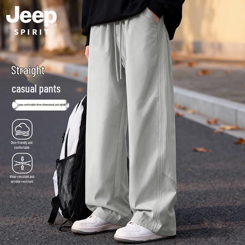 JEEP SPIRIT Men s Straight Fit Outdoor Casual Pants 3XL