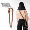 Vintage Echte Leder Verstellbarer Crossbody Kamera Gurt für Spiegellose Kameras