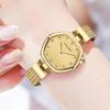 New ultra-thin niche minimalist waterproof hexagonal Japanese movement women's watch